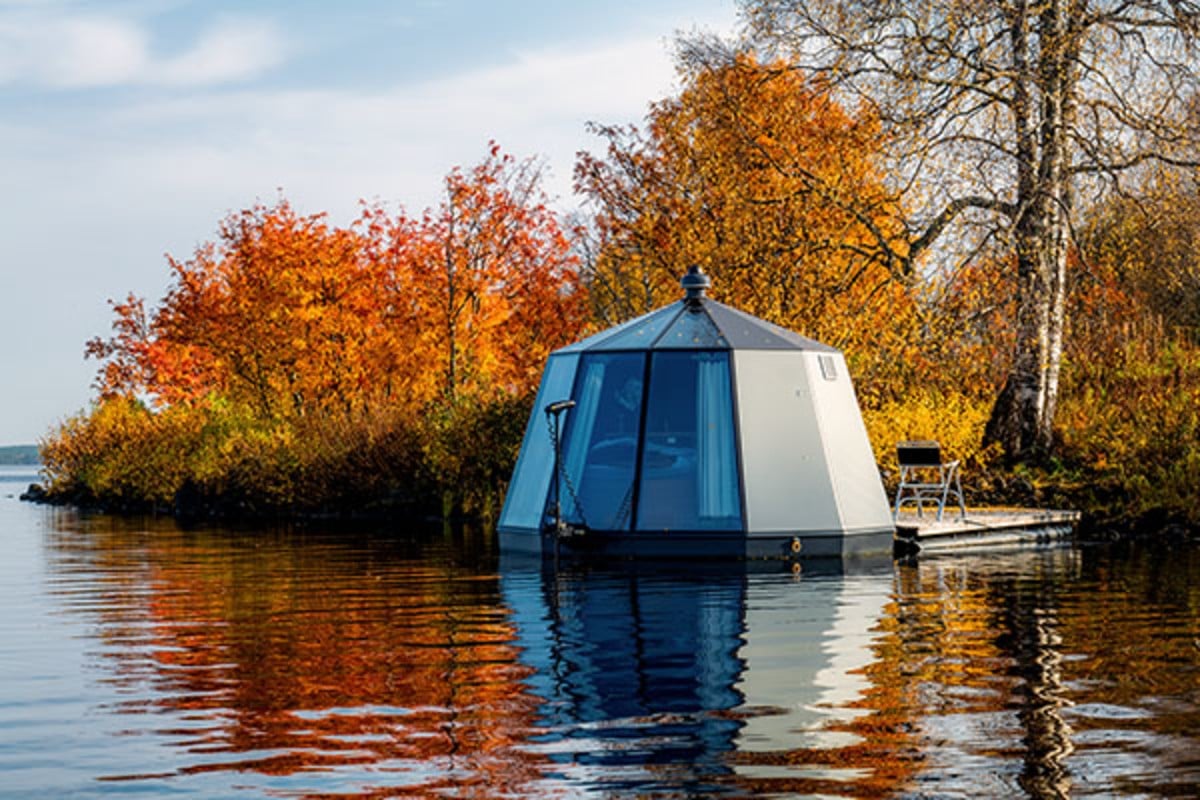 Bo i Yggdrasil igloo i Örebro