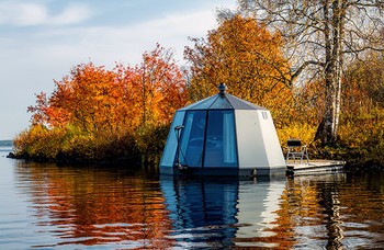 Bo i Yggdrasil igloo vid Örebro