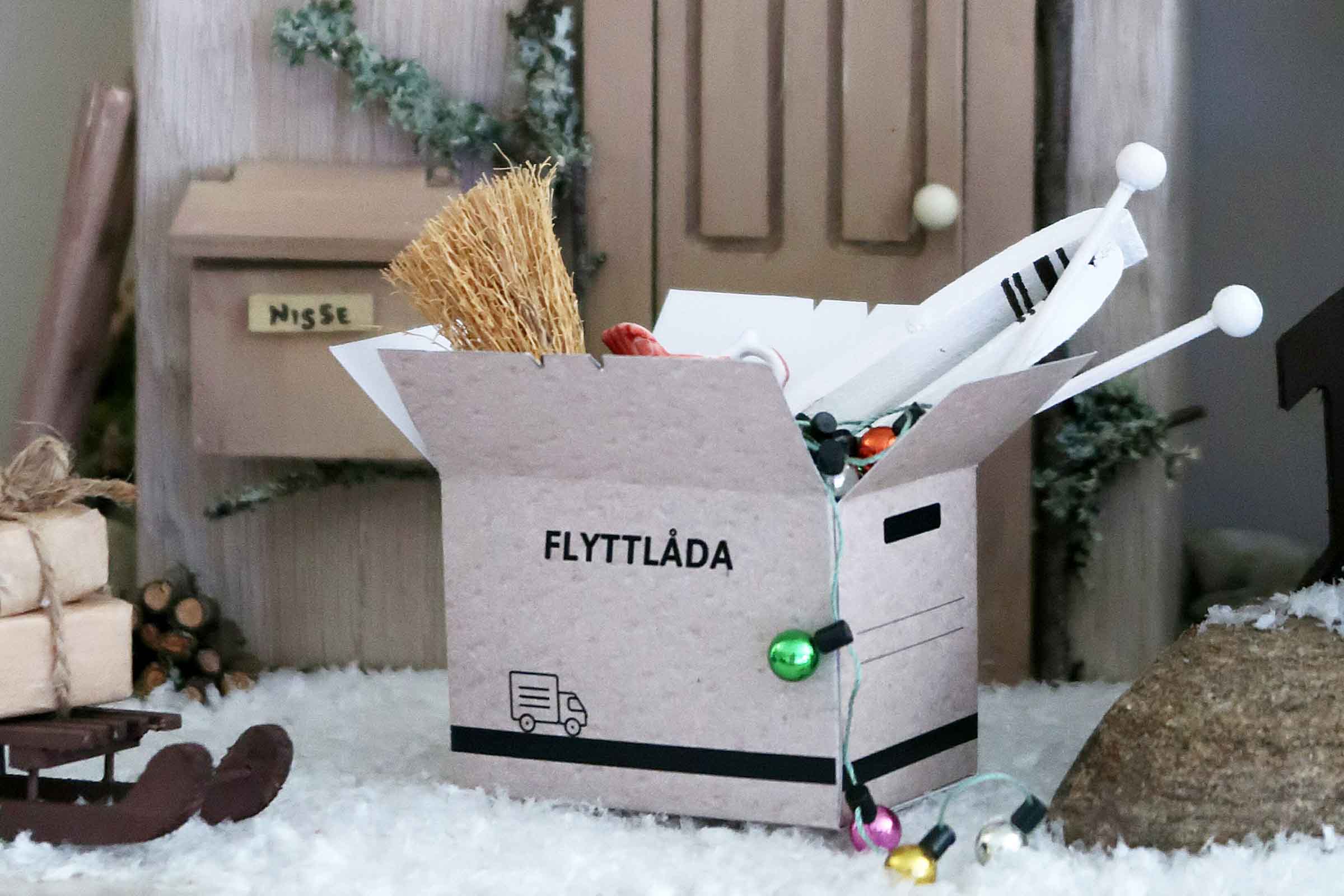 Nissen flyttar in