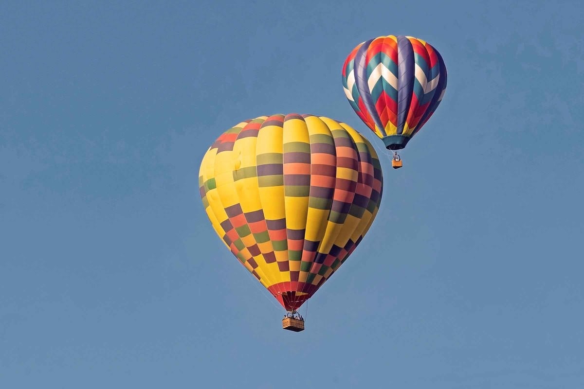 Flyg Luftballong i Falköping för två