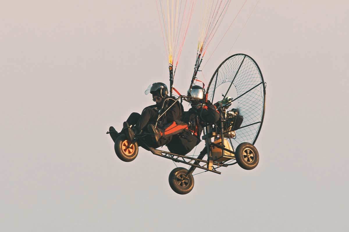 Flyg Paramotor