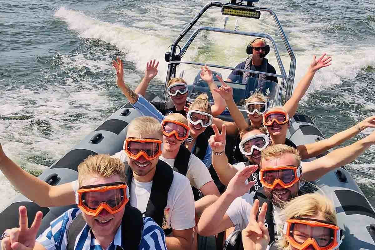 RIB-Båt Sightseeing i skärgården
