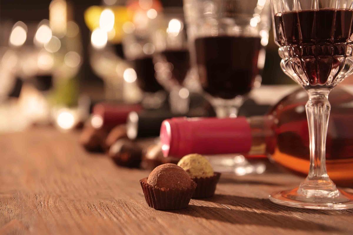 Choklad och Vinprovning